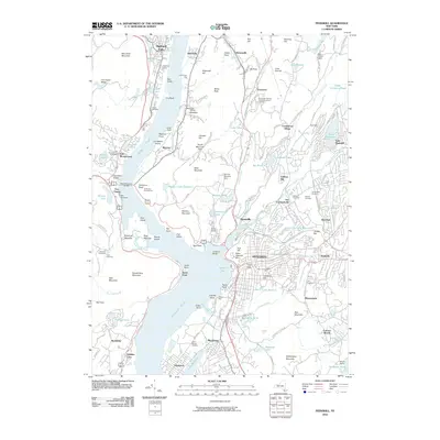 2010 Map of Peekskill, 2010 Print