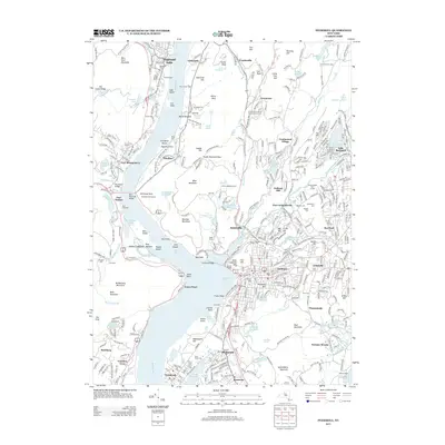2013 Map of Peekskill, 2013 Print
