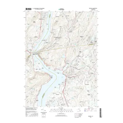 2016 Map of Peekskill, 2016 Print