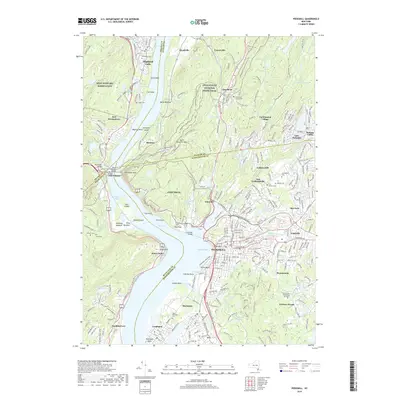 2019 Map of Peekskill, 2019 Print