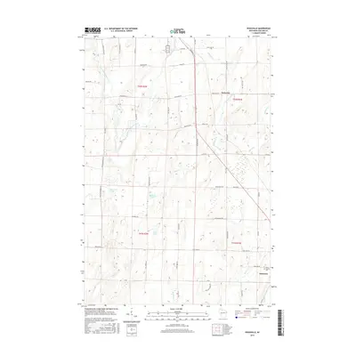 2015 Map of Peeksville, 2015 Print