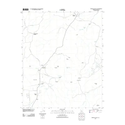 2011 Map of Peeples Valley, 2011 Print