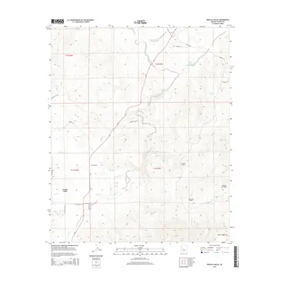 2014 Map of Peeples Valley, 2014 Print