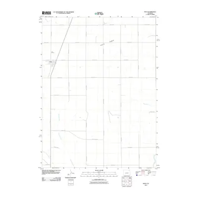 2010 Map of Peetz, 2010 Print