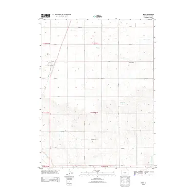 2013 Map of Peetz, 2013 Print