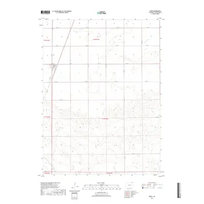 2019 Map of Peetz, 2019 Print
