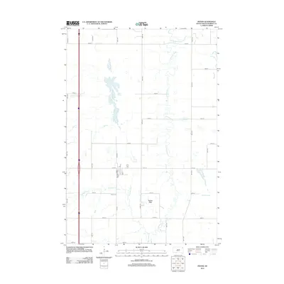 2012 Map of Peever, 2012 Print