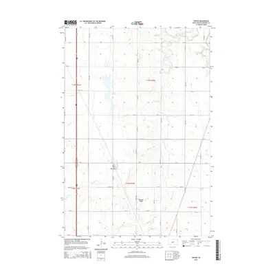 2015 Map of Peever, 2015 Print