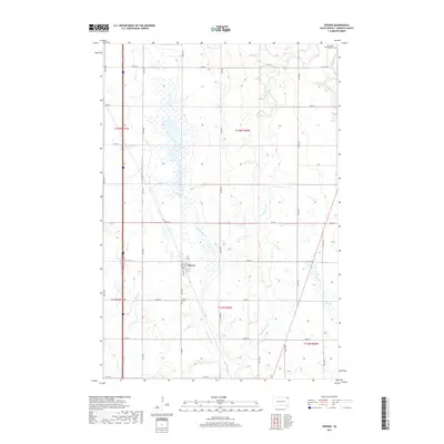 2017 Map of Peever, 2017 Print