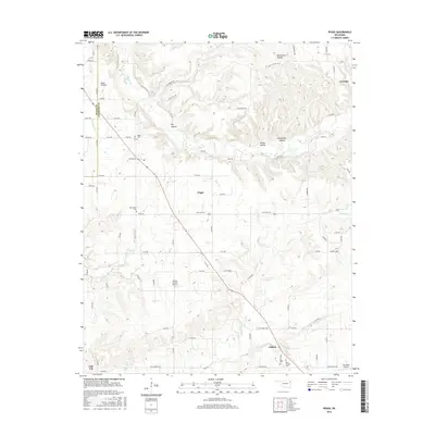 2016 Map of Peggs, 2016 Print