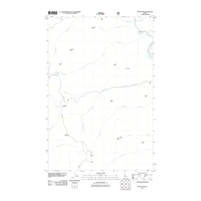 2011 Map of Peggy Peak, 2011 Print