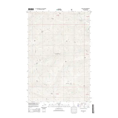2013 Map of Peggy Peak, 2013 Print