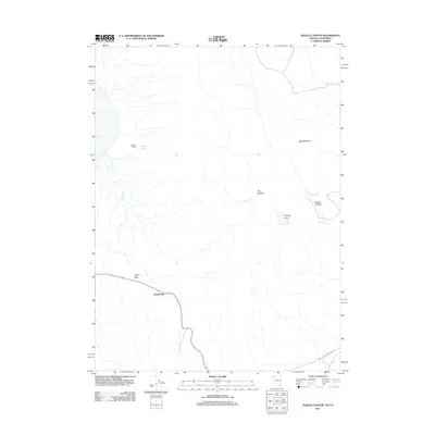 2011 Map of Pegleg Canyon, 2011 Print