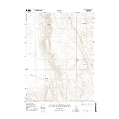 2015 Map of Pegleg Canyon, 2015 Print
