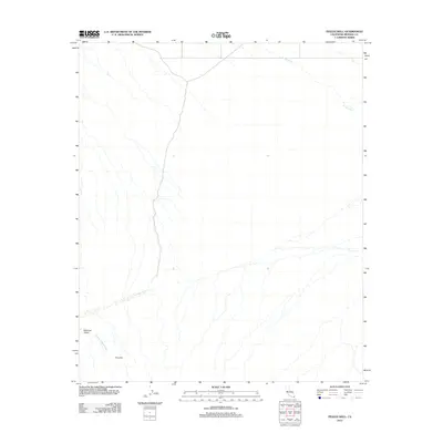 2012 Map of Pegleg Well, 2012 Print