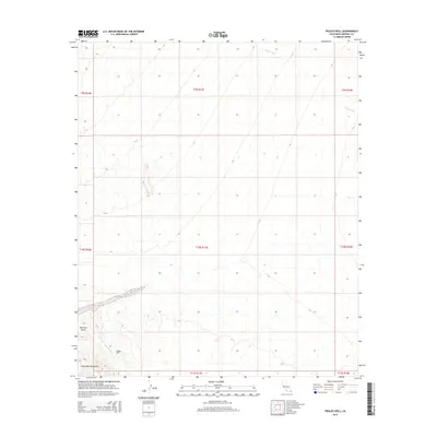 2015 Map of Pegleg Well, 2015 Print