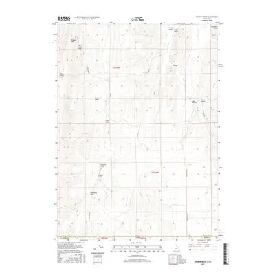 2017 Map of Pegram Creek, 2017 Print