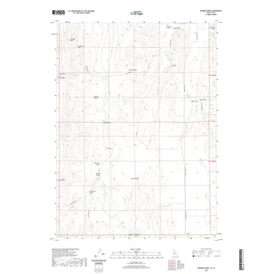 2020 Map of Pegram Creek, 2020 Print