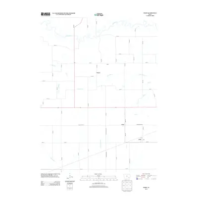 2013 Map of Pekin, 2013 Print