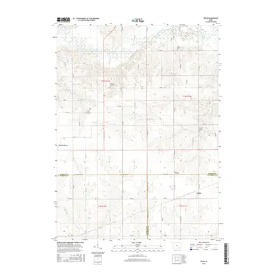 2015 Map of Pekin, 2015 Print