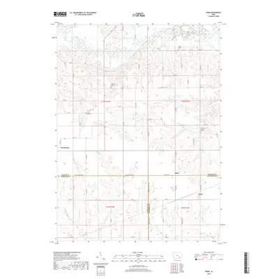 2018 Map of Pekin, 2018 Print