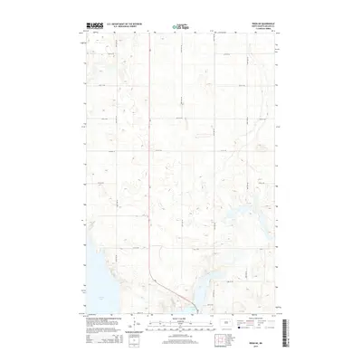 2014 Map of Pekin NE, 2014 Print