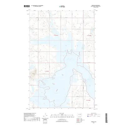 2017 Map of Pekin NW, 2017 Print