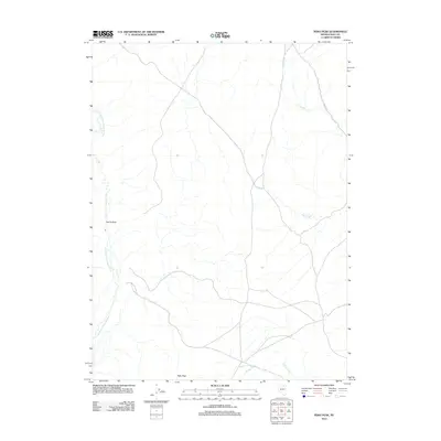2012 Map of Peko Peak, 2012 Print