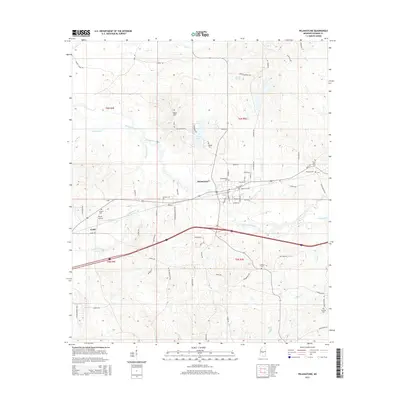 2015 Map of Pelahatchie, 2015 Print