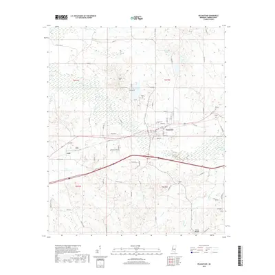 2018 Map of Pelahatchie, 2018 Print