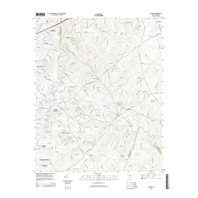 2014 Map of Pelham, 2014 Print