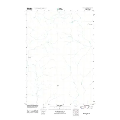 2012 Map of Pelican Cone, 2012 Print