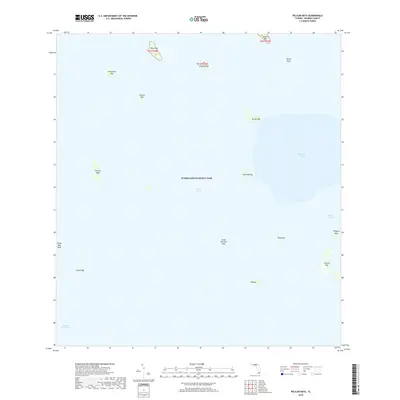 2018 Map of Pelican Keys, 2018 Print