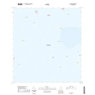 2021 Map of Pelican Keys, 2021 Print