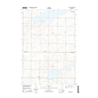 2015 Map of Pelican Lake, 2015 Print