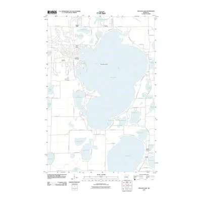 2010 Map of Pelican Lake, 2010 Print