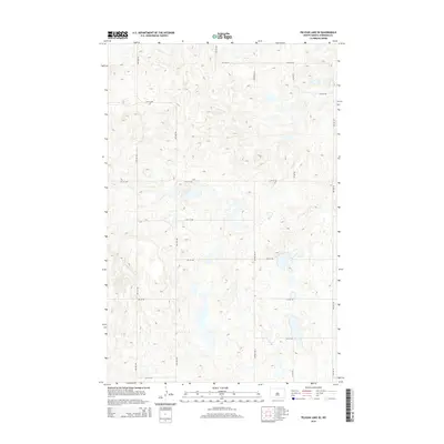 2014 Map of Pelican Lake SE, 2014 Print