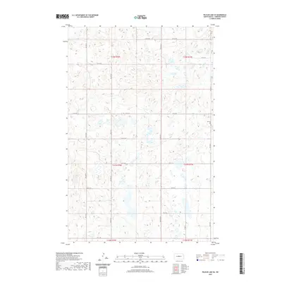 2020 Map of Pelican Lake SE, 2020 Print