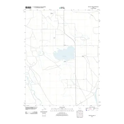 2011 Map of Pelican Lake, 2011 Print