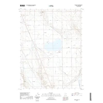 2020 Map of Pelican Lake, 2020 Print