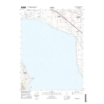 2017 Map of Pelican Point, 2017 Print