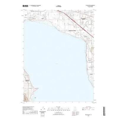 2020 Map of Pelican Point, 2020 Print