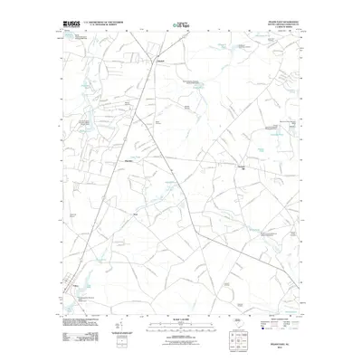 2011 Map of Pelion East, 2011 Print