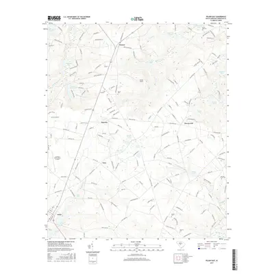2017 Map of Pelion East, 2017 Print