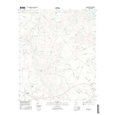 2017 Map of Pelion West, 2017 Print