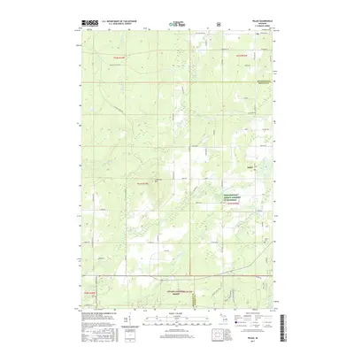 2017 Map of Pelkie, 2017 Print