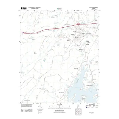 2011 Map of Pell City, 2011 Print