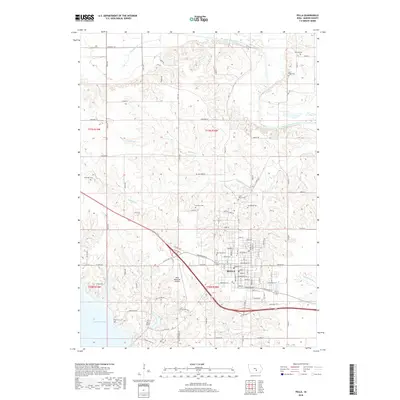 2018 Map of Pella, 2018 Print