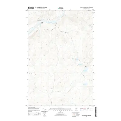 2014 Map of Pelletier Brook Lakes, 2014 Print