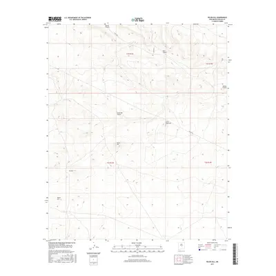 2017 Map of Pelon Hill, 2017 Print